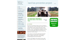 Desktop Screenshot of landloss.org