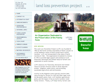 Tablet Screenshot of landloss.org